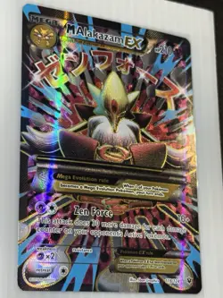 Pokemon TCG M Alakazam EX Fates Collide Card 118/124 XY - Image 4