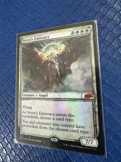 Serra's Emissary (Showcase) Foil Near Mint NM MTG Modern Horizons 2 Magic - Image 2