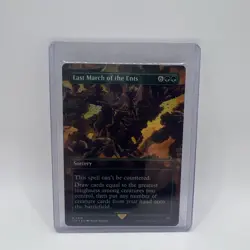 Last March of the Ents(Borderless):Lord of the Rings: Tales of Middle-Earth Foil - Image 1
