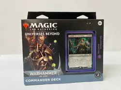 Magic the Gathering Universes Beyond Warhammer 40K Command Deck-Necron Dynasties - Image 1