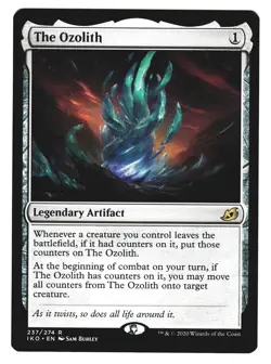 Magic The Gathering Ikoria Lair of Behemoths IKO 2020 #237 The Ozolith NM LOT2 - Image 1