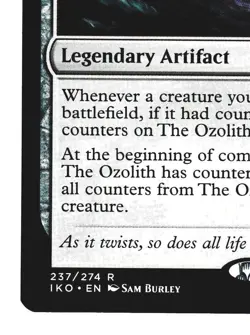 Magic The Gathering Ikoria Lair of Behemoths IKO 2020 #237 The Ozolith NM LOT2 - Image 4
