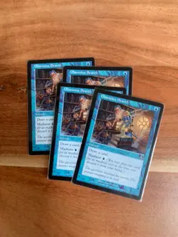 x4 MTG Obsessive Search LP Torment Magic the Gathering PLAYSET - Image 1