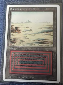 Magic The Gathering Badlands Revised Edition. Rare!! EX/NM!! Never Played - Image 2