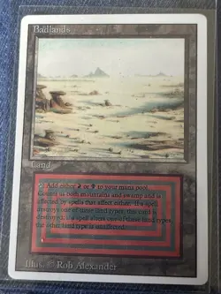 Magic The Gathering Badlands Revised Edition. Rare!! EX/NM!! Never Played - Image 3