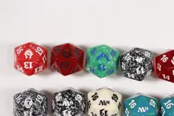 (49) Magic the Gathering MTG Spindown Dice Lot D20 Zendikar Worldwake 2010s - Image 2