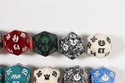 (49) Magic the Gathering MTG Spindown Dice Lot D20 Zendikar Worldwake 2010s - Image 3