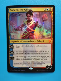 MTG 1x FOIL Saheeli the Gifted NM Commander 2018 Magic - Image 1