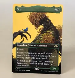 MTG Six - Borderless - MH3 NM - Image 1