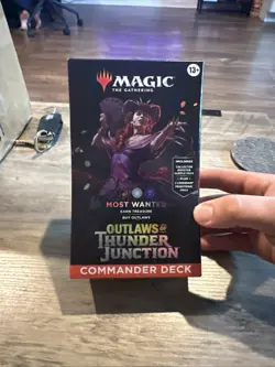 MTG Outlaws of Thunder Junction: Commander Deck | Most Wanted (Sealed) - Image 1