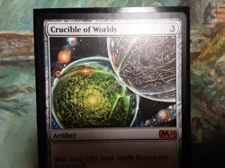 Crucible of Worlds Core Set 2019 Rare (PANGOLIN MTG) MINT/NM See pics! - Image 2