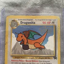 Pokemon Dragonite TCG Card The First Movie Promo No5 1999 Rare Vintage In Loader - Image 2