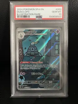 2024 Pokemon Dusclops #69 Shrouded Fable PSA 10 - Image 2