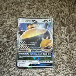 Pokemon TCG Snorlax-GX SM Black Star Promos SM05 Promo. - Image 1