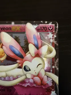 2016 Pokemon Sylveon EX RC21/RC32 Generations: Radiant Collection Holo LP - Image 3