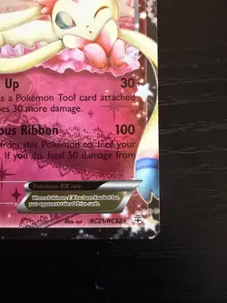 2016 Pokemon Sylveon EX RC21/RC32 Generations: Radiant Collection Holo LP - Image 4