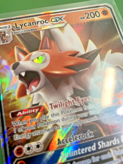Lycanroc GX 82/181 - Pokemon Sun & Moon - Sm-Team Up Holo NM - Image 3