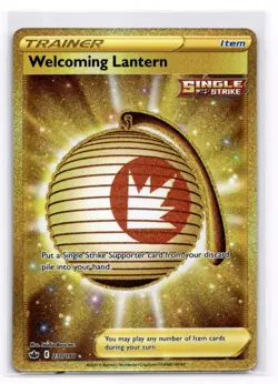 Welcoming Lantern (Secret) SWSH06: Chilling Reign - Pokemon NM 230/198 - Image 1