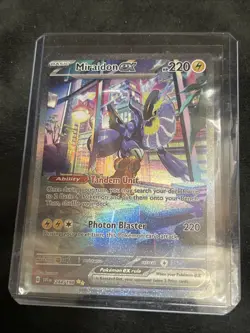Miraidon ex 244/198 Alt Art Special Illustration Scarlet & Violet Pokemon Secret - Image 1