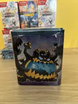 Pokemon TCG Shadowy Darkness Tin 3 Booster Packs 1 Pokemon Coin New Sealed - Image 3
