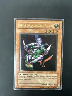Ninja Grandmaster Sasuke - SOD-EN019 - Ultimate Rare - Unlimited Edition- VLP - Image 1