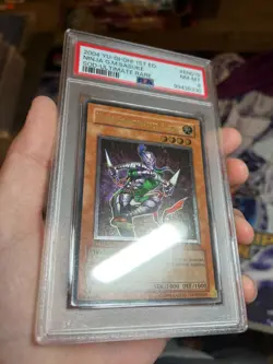 Yu-Gi-Oh! PSA 8 Ninja Grandmaster Sasuke Ultimate Rare 1st edition SOD-EN019 - Image 3