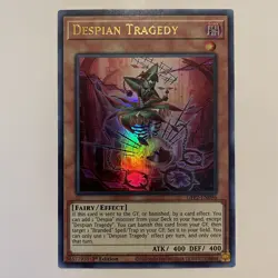 Yugioh Despian Tragedy GFP2-EN096 Ultra Rare 1st Edition Ghosts From The Past 2 - Image 1