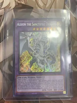 Albion The Sanctifire Dragon CYAC-EN035 Yugioh Ships Same Day With Tracking! - Image 1