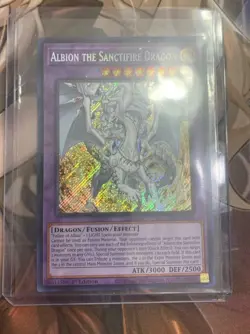 Albion The Sanctifire Dragon CYAC-EN035 Yugioh Ships Same Day With Tracking! - Image 2