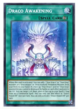 Yugioh! Draco Awakening DOOD-EN064 STARLIGHT RARE PREORDER - Image 1