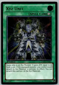 Xyz Unit (UTR) Ultimate Rare Galactic Overlord GAOV-EN062 LP - Image 1