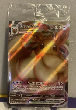Eevee VMAX SWSH087 Black Star Promo Shining Fates Trading Card Sealed - Image 1
