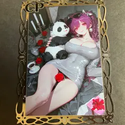 Goddess Story Gold METAL Card - Serial Number #019/200! - Anime Bikini Kafka - Image 1
