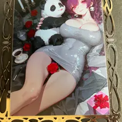 Goddess Story Gold METAL Card - Serial Number #019/200! - Anime Bikini Kafka - Image 3