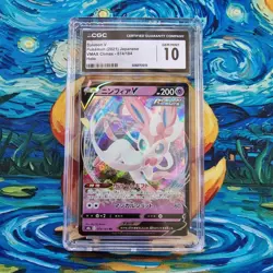 Sylveon V CGC 10 Vmax Climax s8b 074/184 Japanese Pokemon Card - Image 1