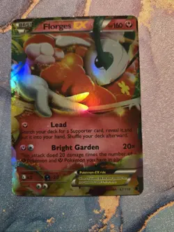 Pokemon 2014 XY Phantom Forces Florges EX Holo Ultra Rare Card #67/119 - Image 1