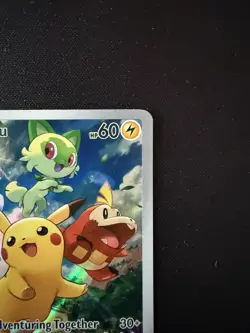 Pikachu SVP 027 Pokemon TCG S&V Paldea Evolved Black Star Promo Card - Image 2