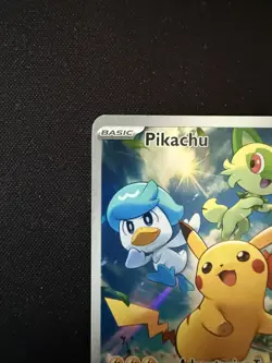 Pikachu SVP 027 Pokemon TCG S&V Paldea Evolved Black Star Promo Card - Image 4