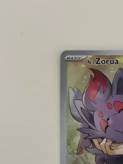 Pokemon TCG Sv09: Journey Together N's Zorua Pokemon Center Card 189 - Image 2