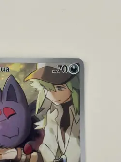 Pokemon TCG Sv09: Journey Together N's Zorua Pokemon Center Card 189 - Image 3