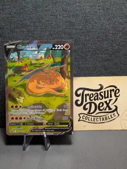 Charizard V SWSH260 Ultra Premium Collection Full Art Promo Pokemon Card - Image 1