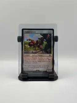 MTG, Nimble Hobbit FOIL 23 NM Universes Beyond: the Lord of the Rings: - Image 1