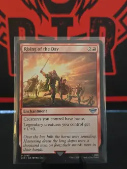 NM Rising of the Day, MTG, Lord of the Rings, Magic the Gathering, 145 - Image 1
