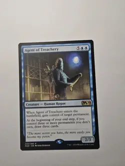 Agent of Treachery Core Set 2020 Regular Magic the Gathering MTG - Image 1