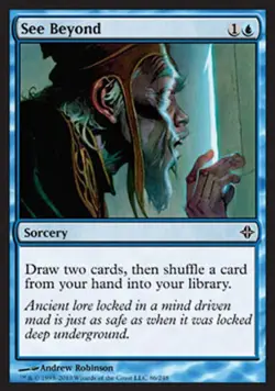 See Beyond -Foil Light Play MTG Rise of the Eldrazi - Image 1