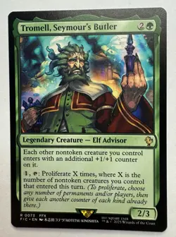 x1 Tromell, Seymour's Butler R MTG Commander: Final Fantasy M/NM, English - Image 1