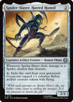 MTG Spider-Slayer, Hatred Honed [Marvel's Spider-Man] Near Mint Magic - Image 1