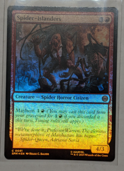 2025 MTG Magic the Gathering - Spider-Man - Spider Islanders - C 91 FOIL - Image 1