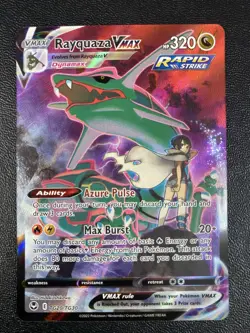 Pokemon Rayquaza VMAX TG20/TG30 Sword & Shield Silver Tempest Trainer Gallery NM - Image 3