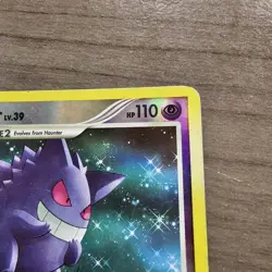 Pokemon Reverse-holo Gengar Lv.39 - Diamond & Pearl 27/130 MP. FAST SHIPPING!. - Image 3